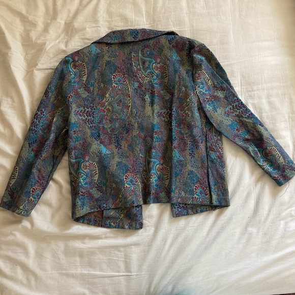 Handmade in Canada patterned jacket - Picture 3 of 3